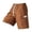 Coffee, variant on KPOPLK Mens Cotton Linen Shorts Casual Drawstring 7inch Inseam Shorts Stretch Summer Beach Wear Size XL,Coffee