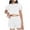 #345-White, variant on Censtreet Womens Pajama Sets Short Sleeve Pajamas for Women Sets Soft Lounge Sets Casual Sleepwear PJS