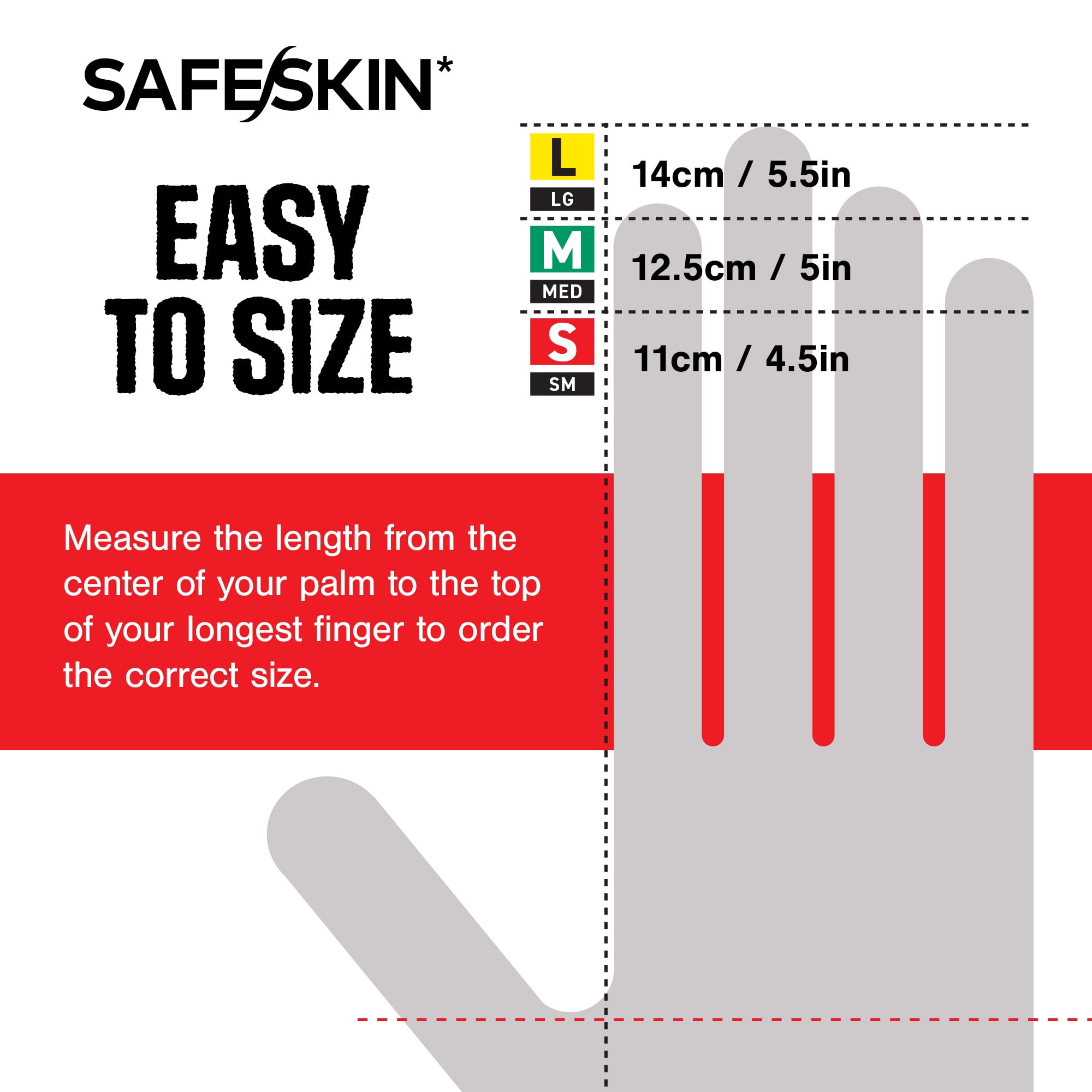 SAFESKIN Nitrile Exam Gloves - Disposable Powder Free Nitrile Gloves for Medical, Dental, Chemotherapy, Cleaning, Cooking, Food Prep, Auto - 3.5 mil Bundle 400, Size Medium