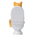 thumbnail image 4 of On Toilet Statue Landscape Figurine Miniatures Ornament Home Decorations Resin Cartoon Figurines Figurine, 4 of 9