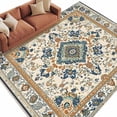 thumbnail image 2 of 6'x9' Area Rugs, Boho Chic Indoor Outdoor Area Rug for Living Room Bedroom, Traditional Classic Geometric Farmhouse Washable Bathroom Rugs Kitchen Floor Carpet Mats Home Decor Aesthetic, 2 of 8