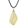 thumbnail image 1 of Natural Citrine Stone Crystal Necklace Raw Crystals Healing Stone Pendant Yellow Quartz For Men Women Mineral Jewelry For Gift, 1 of 5