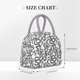 thumbnail image 2 of Disketp Hand Drawn Snake Bolsa Térmica para Almuerzo, Lonchera con Abertura Amplia y Gran Capacidad, Organizador Reutilizable para Mujeres, Hombres y Adultos, 2 of 6