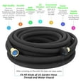 thumbnail image 3 of STYDDI Soaker Hose, 1/2" x 75ft Round Soaker Garden Hose, Heavy Duty Water Seeper Hose Great for Garden Vegetable Beds, Lawn and Plants, 3 of 8