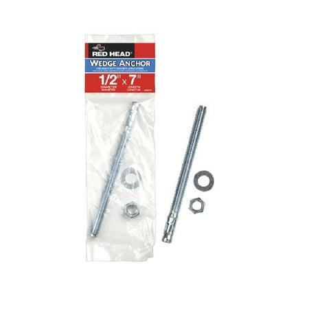 

Red Head Red Head 50088 Hex-Nut-Head Concrete Wedge Anchors