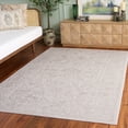 thumbnail image 2 of SAFAVIEH Reflection Christy Oriental Area Rug, Creme/Ivory, 5' x 5' Square, 2 of 14
