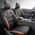 thumbnail image 2 of Juego completo de fundas de asiento de coche especiales personalizadas para Nissan Sentra 2014 a 2024, fundas protectoras de asiento de coche, cojines de cuero, accesorios para automóvil, 2 of 5