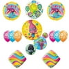 TROLLS Movie 12 pc Party Balloons Funkadelic Decoration Supplies Poppy extent...