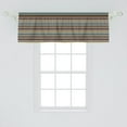 thumbnail image 2 of Ambesonne Boho Window Valance, Shapes Pattern, 54" X 18", Multicolor, 2 of 3