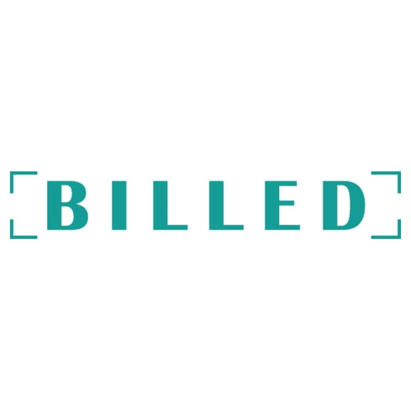 Printtoo Billed Self Inking Rubber Stamp Pre-Inked Office Stamp- Home Office Business Stationery, Green- 42 x 9 mm