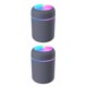 thumbnail image 1 of Bearachild Mini Humidifiers Professional Air Humidification Aromatherapy Living Automobile Device Room Moistening Personal Bedroom negro 2piezas Bearachild CBP133783, 1 of 5