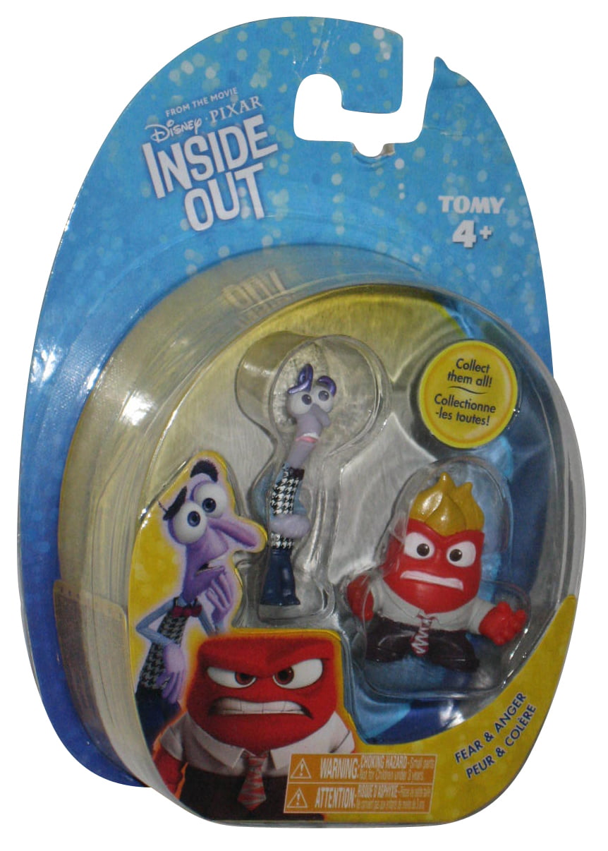 Disney Pixar Inside Out Bing Bong Sadness Tomy Mini Figure Set 2-Pack ...