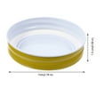 Miangastore 12pcs Wide Mouth Mason Jars Lids Canning Lids for Golden