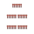 thumbnail image 1 of ziyahi Lot de 6 Vis de Potence de Vélo en Acier Inoxydable Ressorts Hexagonaux Pièces de Rechange Rouge M6 5Ensemble, 1 of 6