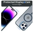 thumbnail image 2 of Casetego Magnetic Ring Stand for iPhone 14 Pro Max Case,Compatible with MagSafe Military-Grade with 360°Rotatable,Shockproof & Scratch-Resistant Phone Protective Cover,Blue, 2 of 6