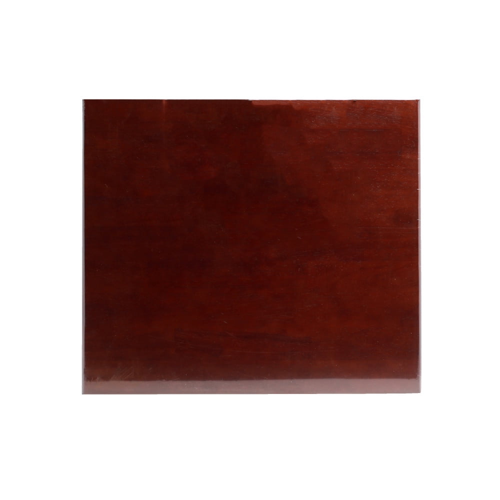 Camco Camper/RV Silent Top Stovetop Cover | Features a Bordeaux Finish with a Non-Toxic Protective Gloss & 4 Non-Slip Rubber Feet | Includes Bonus Flexible Cutting Mat | 19.5" x 17" x .75" (43526)