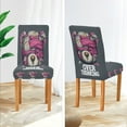 thumbnail image 5 of BZSMCE Chairs Slipcovers Dining Chair Covers Sleepy Eye Bear Creative Pattern, 5 of 7