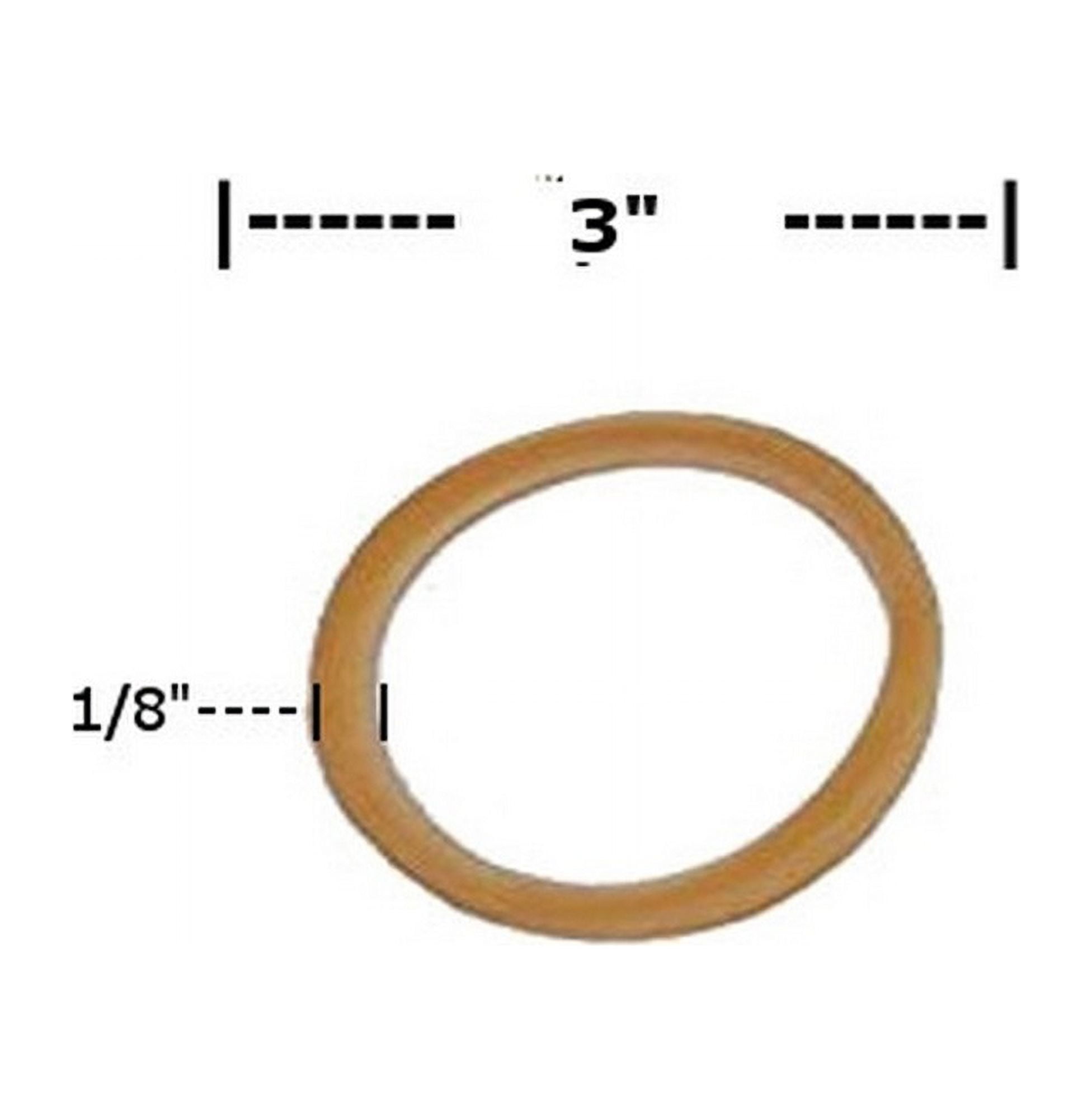 Rubber Bands 1/8 x 3 (8200 Per/Case)