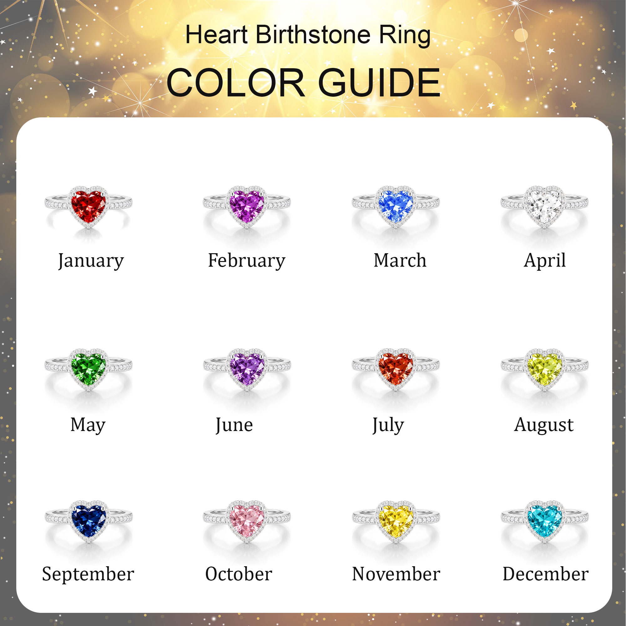 Apsvo 925 Silver Plated Heart Ring with CZ photo 3