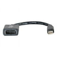 thumbnail image 3 of C2g 6In Mini Displayport To Displayport Adapter Converter - Black, 3 of 3