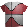 thumbnail image 2 of Championship Basketball Red & White All Over Youth T Shirt Multi YXL, 2 of 2
