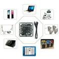 thumbnail image 2 of YongCo 100° Wide Angle USB2.0 Bare Camera Module OV9732 Chip for Industrial Use with Fixed Focusing and Auto White Balance, 2 of 11