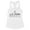 White, variant on Skyline Brazil Tank Top Fitted Racerback Women's Large White