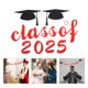 thumbnail image 2 of Banner de graduación 2025 Decoraciones de la fiesta de graduación para la escuela secundaria Middle Middle School y primaria Graduados Decoración de pared, 2 of 4