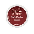 thumbnail image 2 of Café Escapes Café Mocha Keurig Single-Serve K-Cup Pods, 24 Pods Per Pack, Case Of 4 Packs, 2 of 2