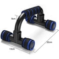 thumbnail image 3 of Barras de flexión – Equipo de entrenamiento en casa, mango de flexión con agarre de espuma acolchado y estructura resistente antideslizante – Soportes de flexión portátiles para fitness en casa –, 3 of 6