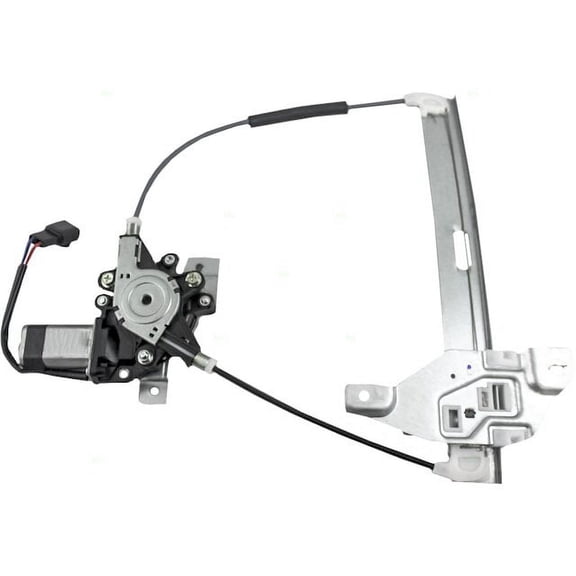 Rear Left Power Window Regulator and Motor Assembly - Compatible with 2000 - 2005 Chevy Impala Sedan 4-Door 2001 2002 2003 2004