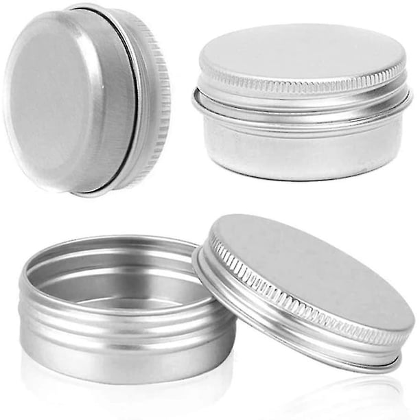 10 Uds 30/50g botellas cosméticas aluminio crema artesanía maquillaje caja tarros