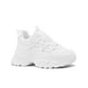 thumbnail image 4 of Tenis Con Plataforma Para Dama Deportivos Suela EVA Blanco blanco 23, 4 of 6