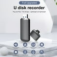 thumbnail image 1 of EIGTHTAIL 16GB Audio Recorder with Playback  Voice Activated Recorder  Small Tape Recorder for Lectures  Meetings  Interviews  Mini Audio Recorder USB Charge  MP3, 1 of 8
