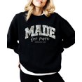 thumbnail image 5 of Camo Made for More Sweatshirt for Women Christian Inspirational Faith Pullover Gift Black Sweatshirt Adult Small, 5 of 7