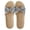 Green, variant on Women's F𝗅a𝗍s Sandals Rattan Woven Grass House Shoes B𝗈hemian Round Toe Slippers F𝗅oral Bowknot Casual Slides Comfortable S𝗅ip On Sandles for Travel Beac𝗁 Wear