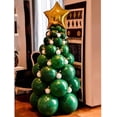 thumbnail image 1 of 96 piezas de navidad globo garland arco kit árbol de navidad globos estrella globos verdes Afortunado Sencillez, 1 of 5