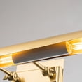 thumbnail image 3 of Lucas McKearn Winchfield Large Picture Light in Aged Brass, 3 of 5