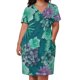 thumbnail image 2 of Vestido colgante con bolsillos Succulents Love I, traje de festival, vestido morado para mujer, 2 of 6