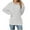 Gray, variant on Womens Long Tops,Women's Top,Long Sleeve Solid Color Hooded Drawstring Casual,Womens Casual Tops