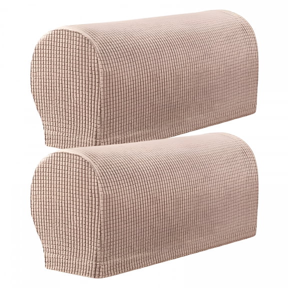 AUQ Set of 2 Stretch Armrest Covers Arm Covers for Chairs Couch Sofa Armchair Slipcovers for Recliner Sofa,Couch Arm Covers,Sofa Arm Covers