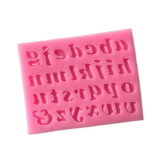 Sugar Craft Letter Number Silicone Mold Fondant Chocolate Mold Cake Decorating Tool Kitchen Baking Mould