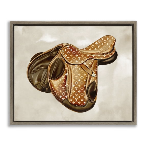 Stupell Industries Southwestern Brown Floating Frame Canvas Art, 31 x 25, by Ziwei Li