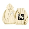 thumbnail image 1 of WEAIXIMIUNG Sweat à Capuche Zippé pour Femmes, Manches Longues, Imprimé Graphique, avec Cordon de Serrage, 1 of 6