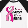 thumbnail image 4 of Inktastic Breast Cancer Awareness I Support My Nana with Pink Ribbon Boys or Girls Toddler T-Shirt, 4 of 5