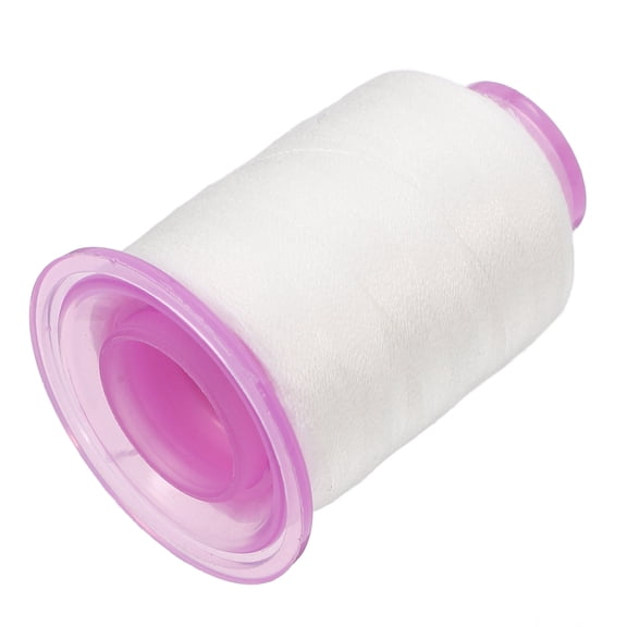 Soimiss White Water Soluble Embroidery Thread for Sewing and Craft Home Use