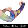 thumbnail image 2 of Kdxio Spring Flower Seasonal Print UV Sun Protection Arm Sleeves - Tattoo Cover Up - Basketball Arm Sleeve UPF 50 Cooling for Men Women, 2 of 7