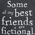 thumbnail image 3 of CafePress - Fictional Friends Long Sleeve Dark T Shirt - Long Sleeve Dark T-Shirt, 3 of 4