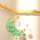 thumbnail image 3 of Luna Metal Cristal Coche Colgante Colgante Piedra Natural para Sala de Estar (Verde) Tmvgtek Libre de BPA, 3 of 9