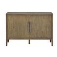 thumbnail image 4 of Harper & Bright Designs Farmhouse Sideboard Cabinet with Storage, Wood Buffet Cabinet with 3-Tier Shelves and Adjustable Feet, Espresso, 4 of 11